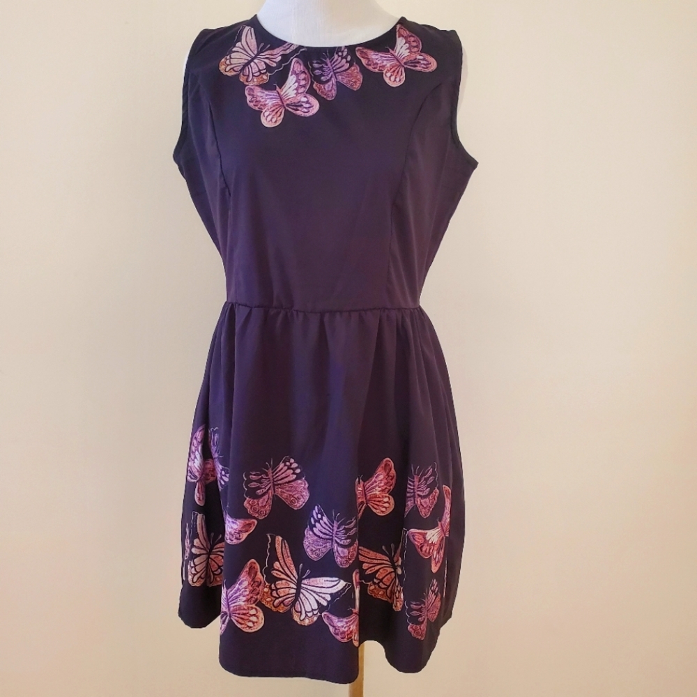 Black Butterfly Dress